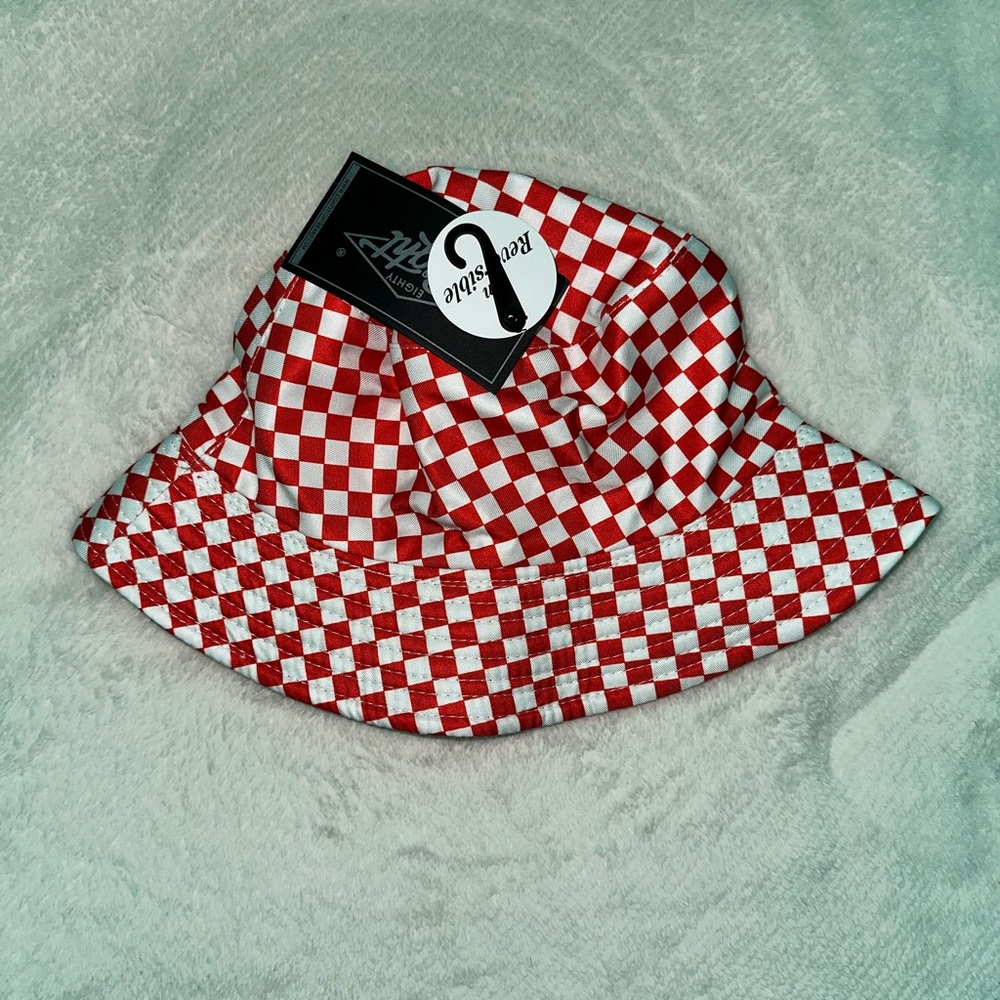 Checkered Bucket Hat